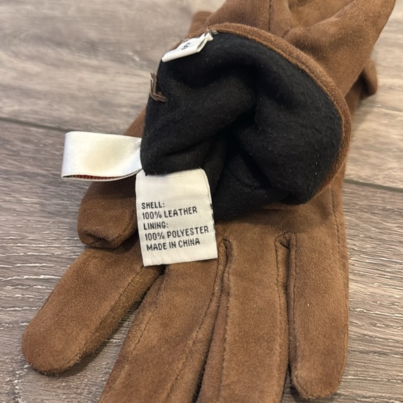 2 pair Talbots suede gloves -S - Picture 14 of 14